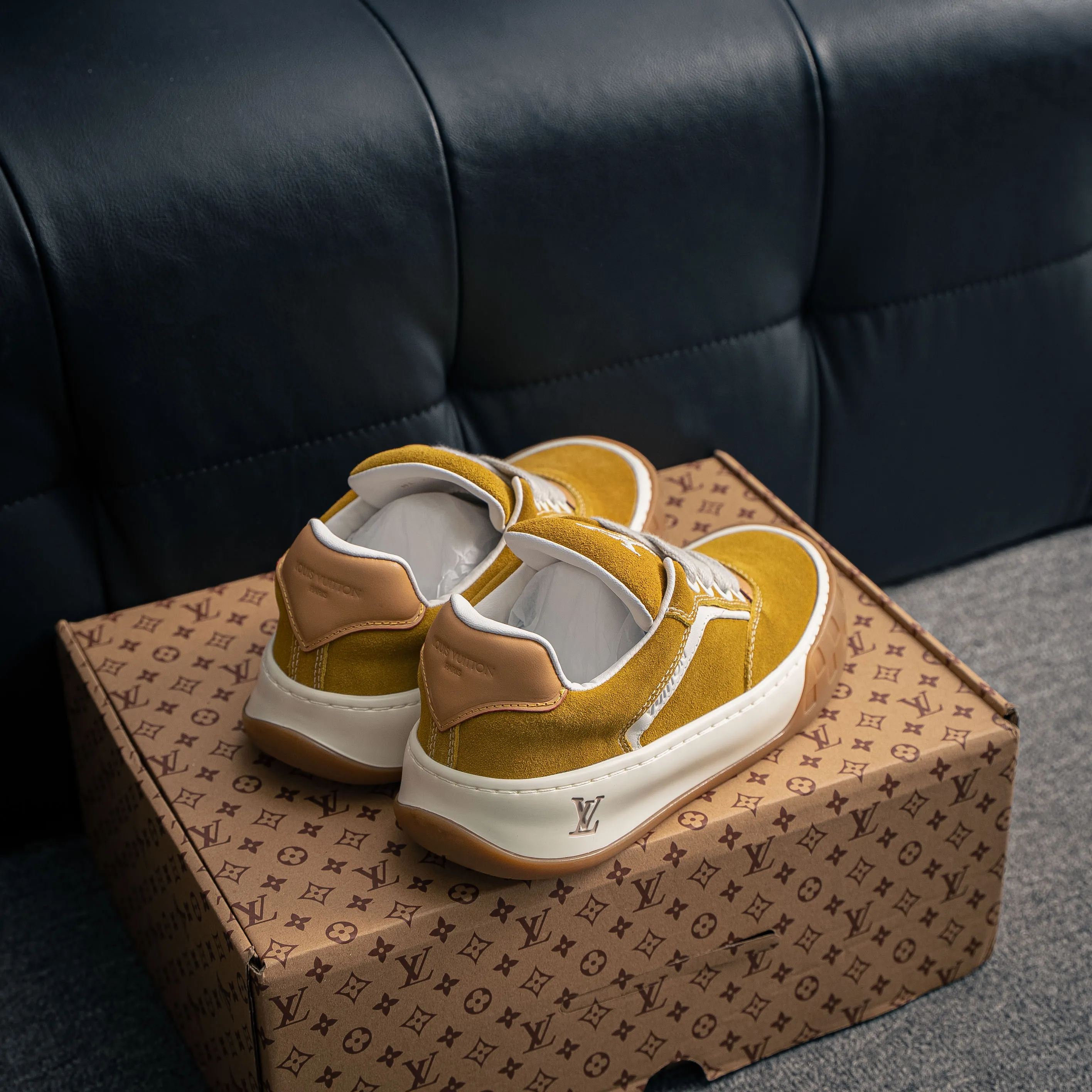 # Premium -- LOUIS VUITTON Tilted Series｜2026 LV Tilted Low Sneakers Series Low-Top Retro